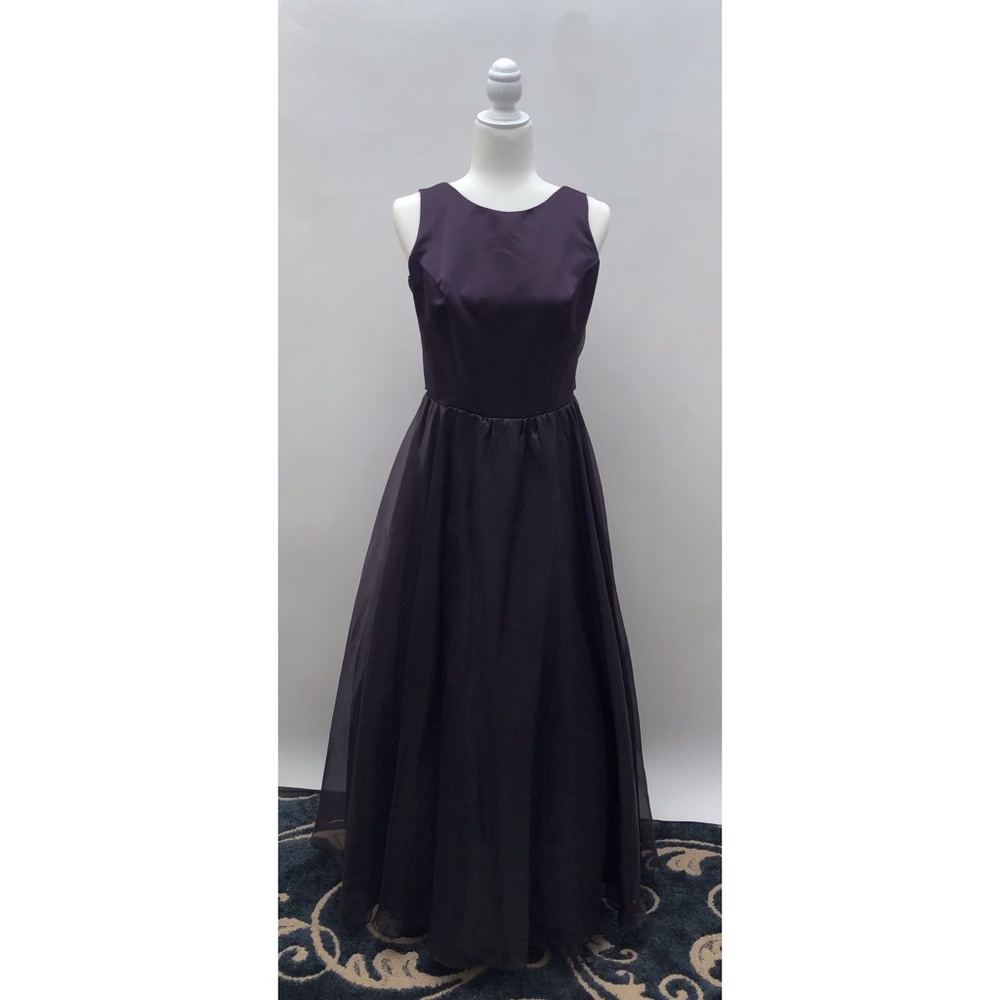 Deep purple formal prom bridal dress ( 1001 Nights) vintage